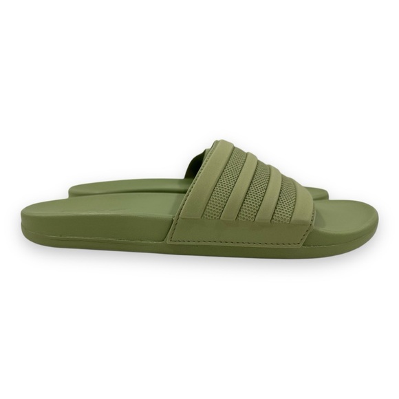 Adidas ADILETTE COMFORT SLIDES Color Tent green Size 10 men 11 wom new with box - Picture 3 of 8